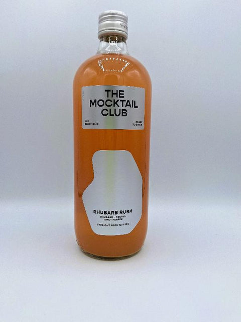 Mocktail Rhubarb rush