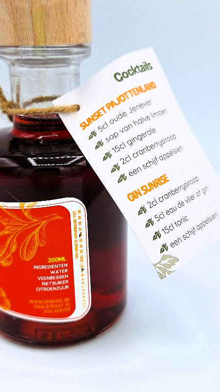 Cranberrysiroop 200ml