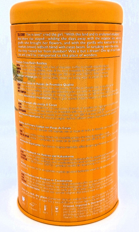 Bewaarblik met African Affairs rooibos infusie