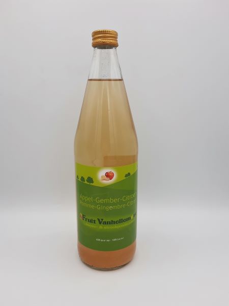 Appel-gember-citroensap 75 cl