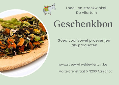 Cadeaubon, waarde zelf te kiezen