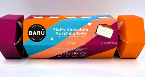 Feestelijke marshmallow cracker