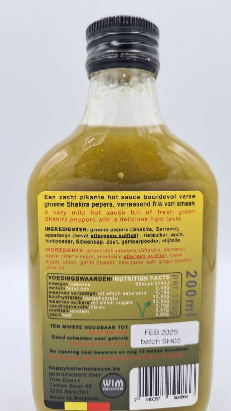 Shakira hot sauce 200 ml