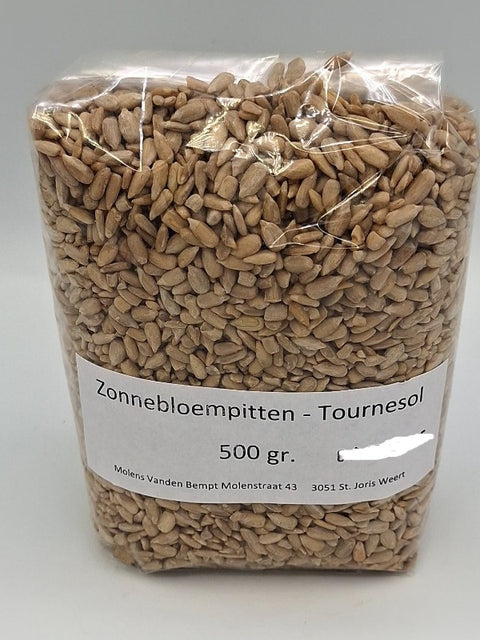 Gepelde zonnebloempitten 500g