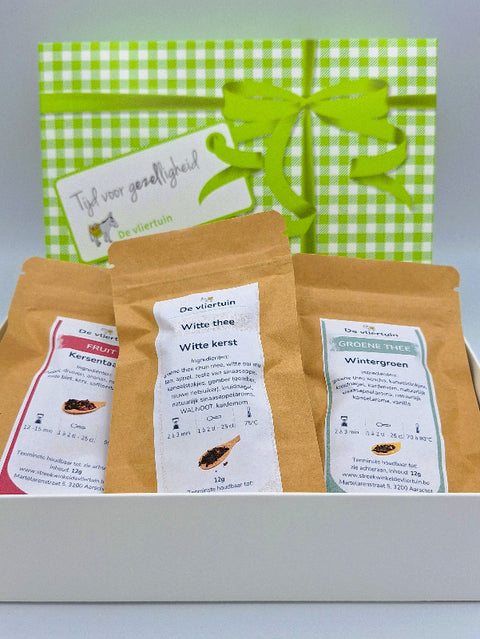 Box thee/infusie met 10 smaken