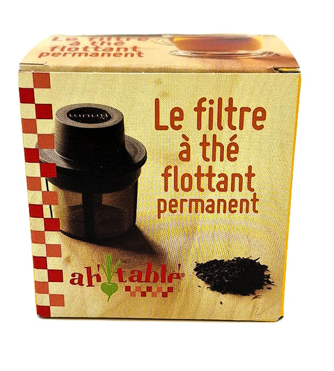 Drijvende theefilter