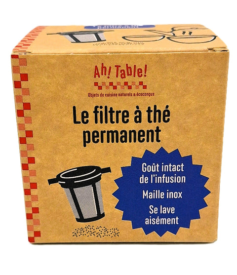 Theefilter met zeer fijn RVS-gaas