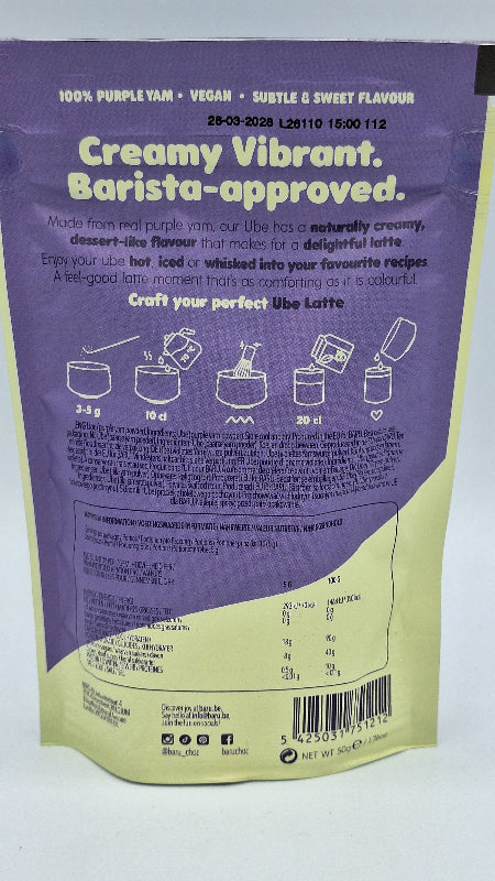 Premium barista purple yam
