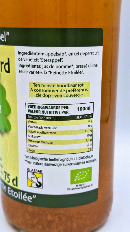 Appelsap sterappel 75cl
