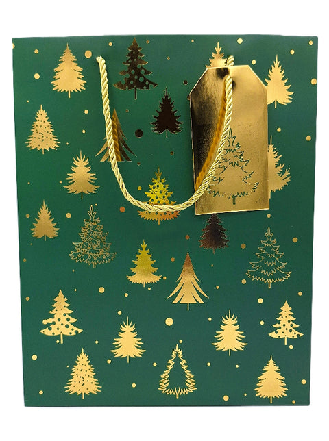 Geschenkzakje kerst groen