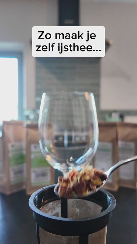 Drijvende theefilter